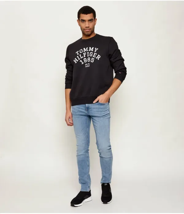 Толстовка regular fit Tommy Hilfiger, черный — фото 2