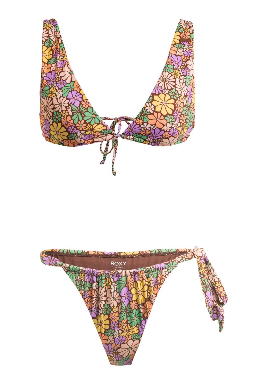 

Бикини ALL ABOUT SOL SET Roxy, коричневый