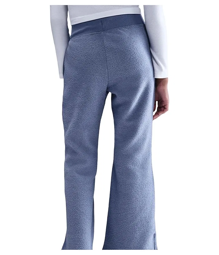 Флисовые штаны свободного кроя Nike Kids, World Indigo/White — фото 2