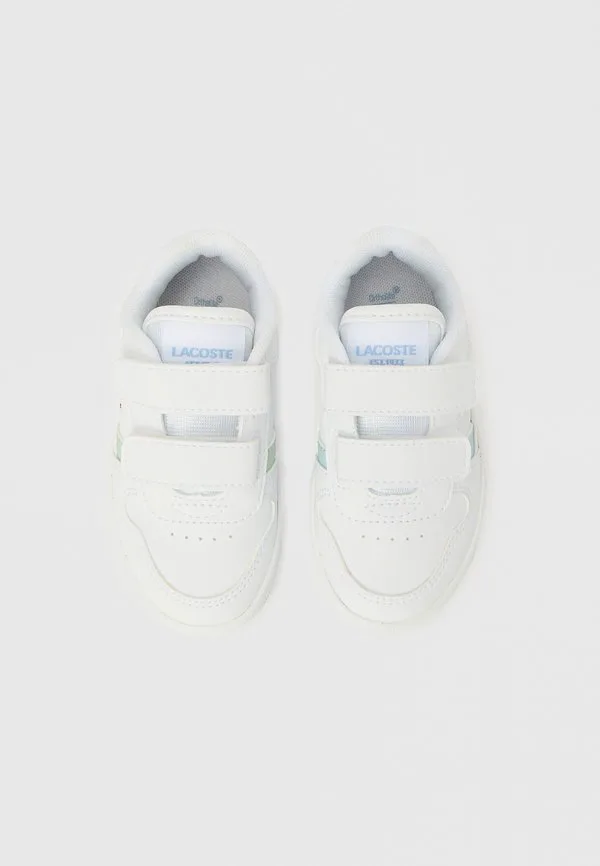 Кроссовки унисекс с т-образным зажимом Lacoste, White/Light Green — фото 4