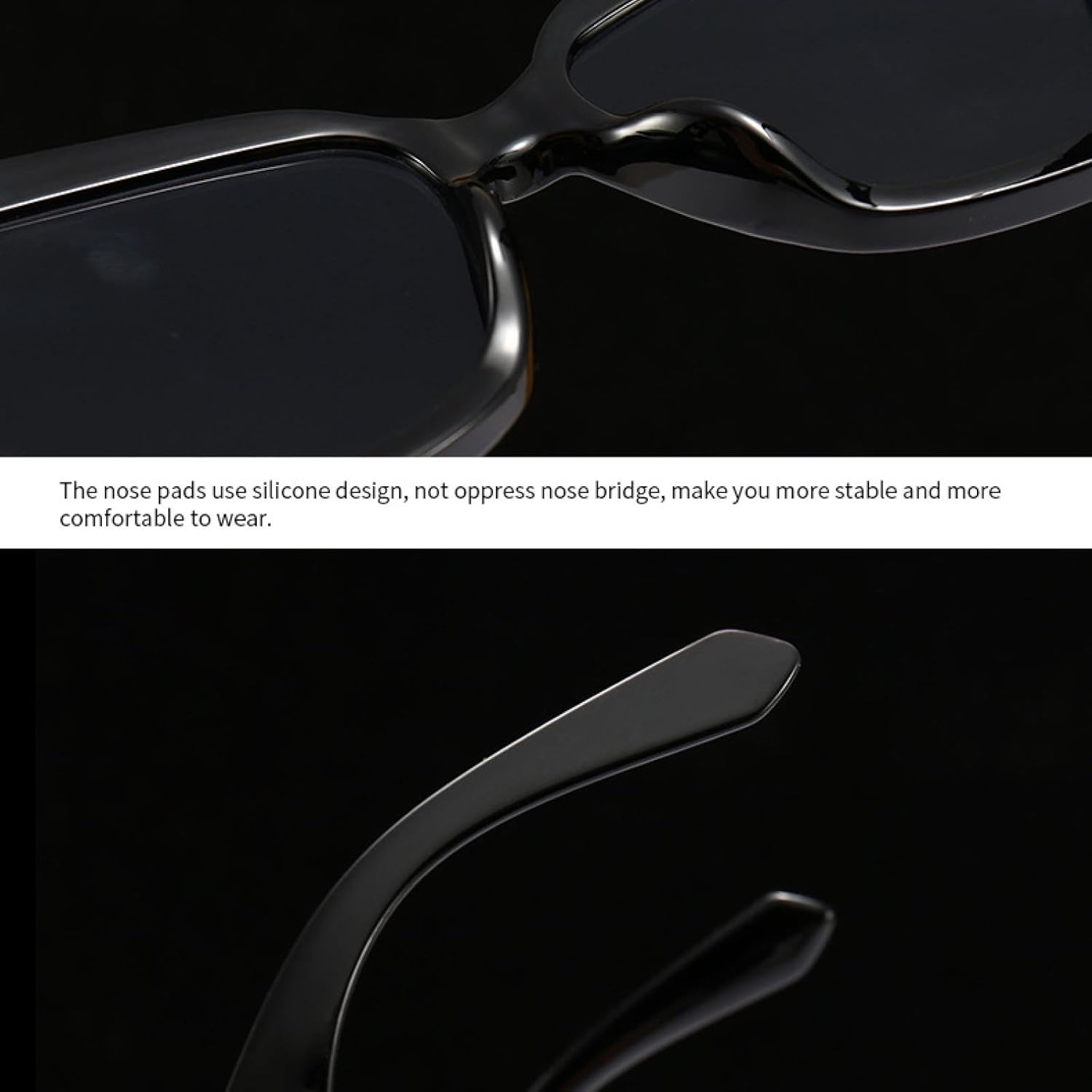 

Роскошные солнцезащитные очки для женщин и мужчин, модные, винтажные, для путешествий, трендовые, с большой оправой, большие, в форме «кошачий глаз» TKKTLLT, Black Black