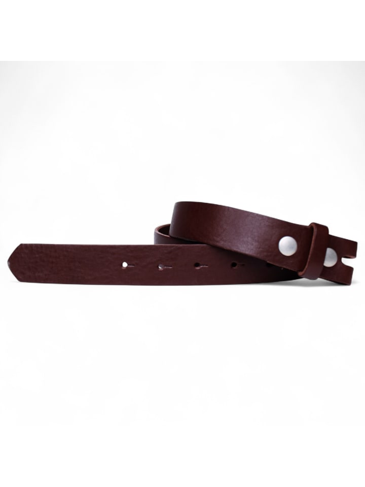 

Женский кожаный ремень, сменный, темно-коричневый цвет FRONHOFER