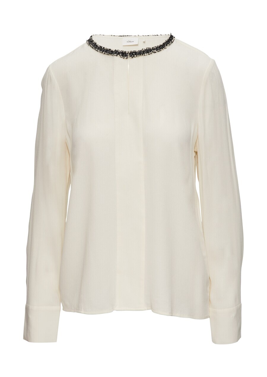 

Блузка s.Oliver BLACK LABEL Blouse, белый