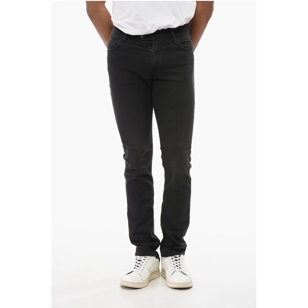

Джинсы ID Stretch Cotton Slim Fit 16 см Corneliani, Black