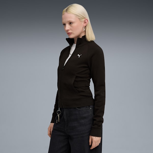 

Женская облегающая спортивная куртка Puma Essentials, черный