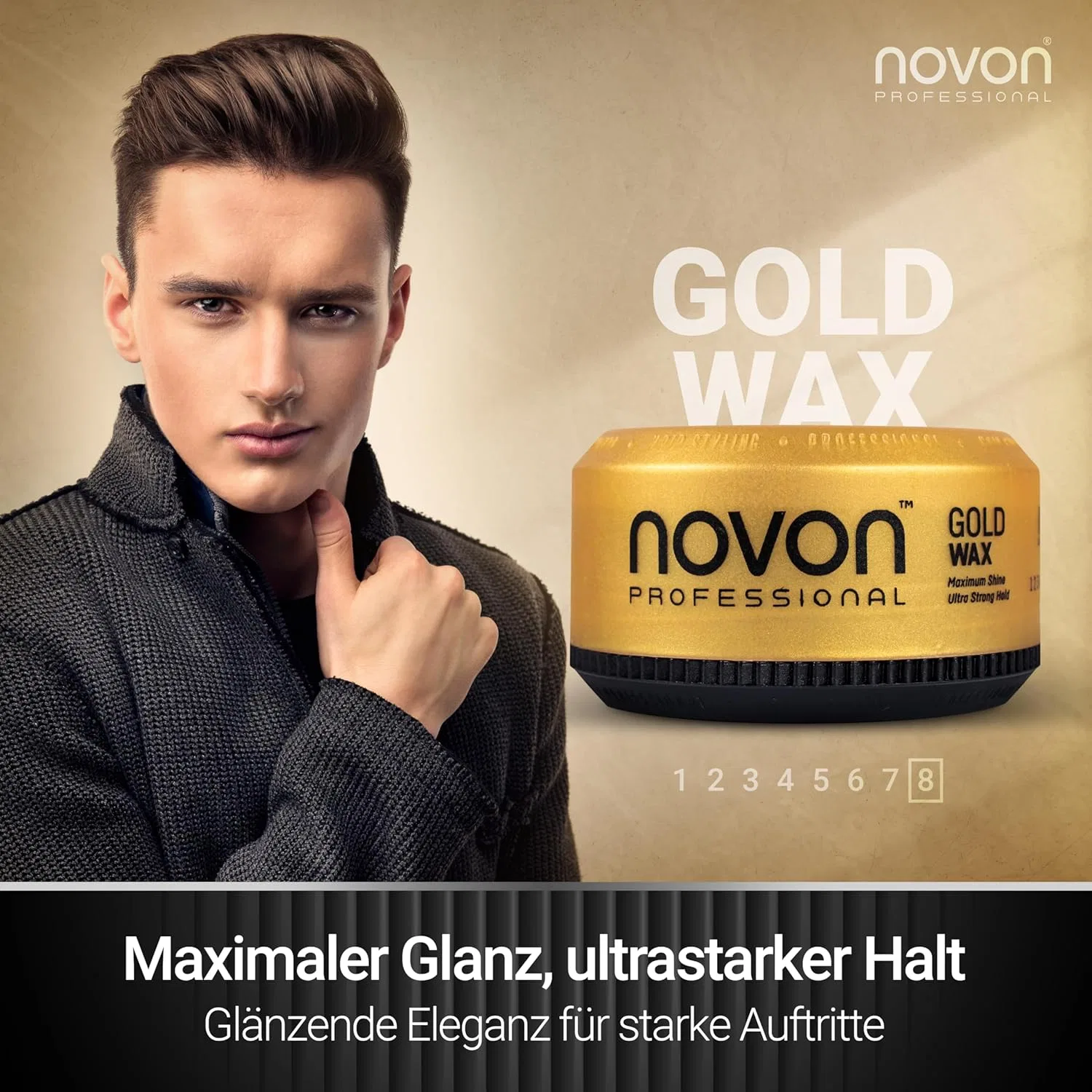 Воск для волос «Gold Wax» от novon Professional Novon — фото 2