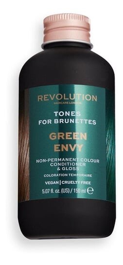 

Тоны для брюнеток, Тонирующая краска для темных волос 5 Green Envy, 150 мл Revolution Haircare
