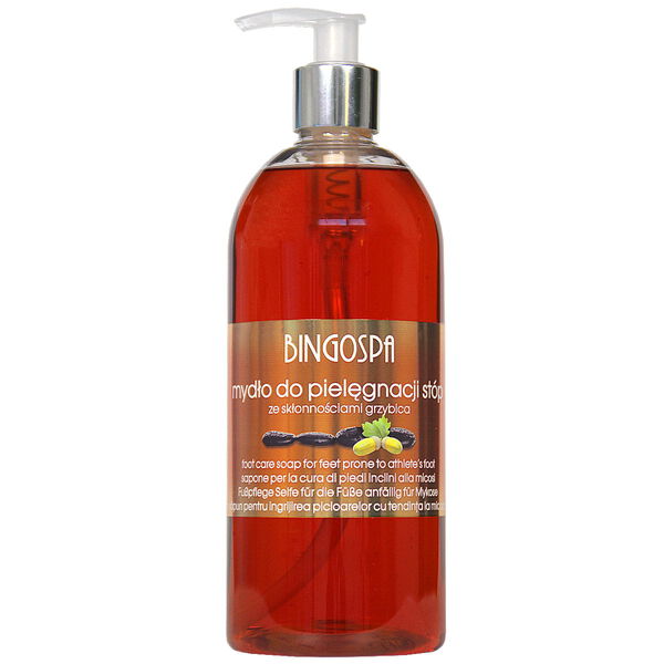 

Мыло для ухода за ногами, склонными к грибку, 500 мл. Bingospa