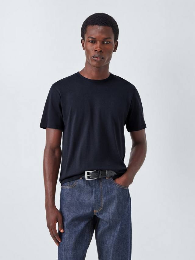 

Футболка J Lewis из органического хлопка с кашемиром John Lewis, Navy