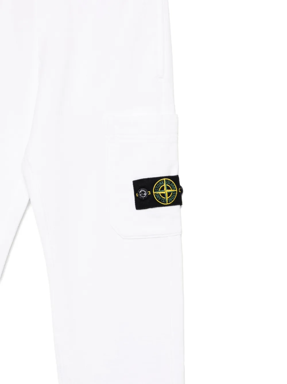 Спортивные брюки Stone Island Junior, белый — фото 3