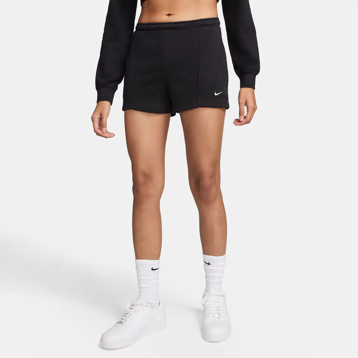

Женская спортивная одежда Chill Terry Nike Шорты, чёрный