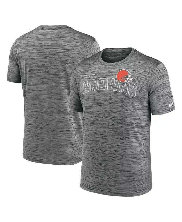 

Мужская футболка Cleveland Browns Velocity Arch Performance цвета антрацит Nike