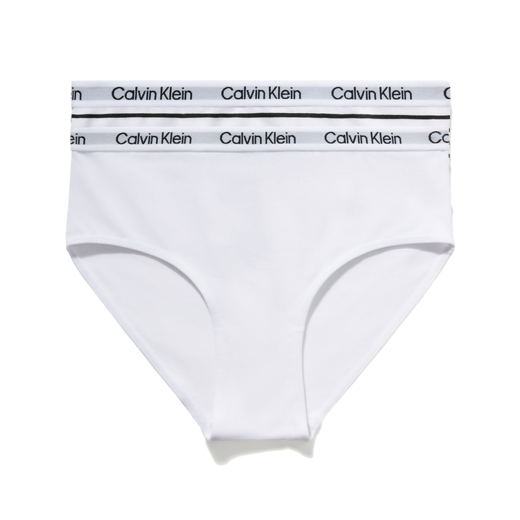 Кальсоны CALVIN KLEIN 2 шт Подростковые, Ярко-белый+Полоски — фото 3