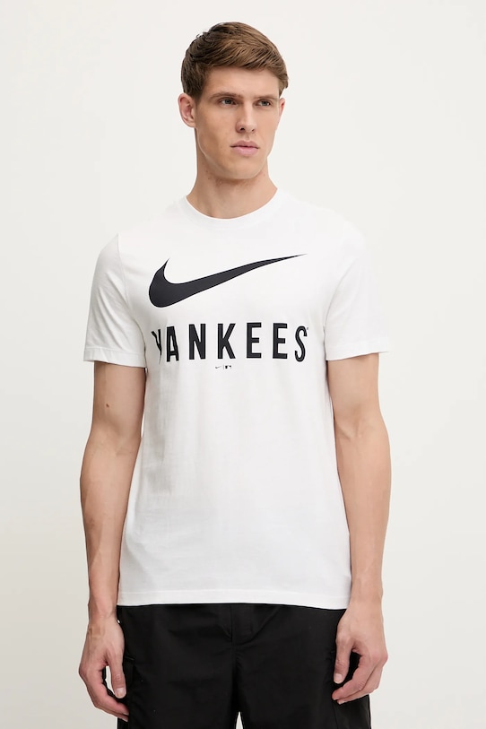 

Футболка хлопковая New York Yankees Nike, белый
