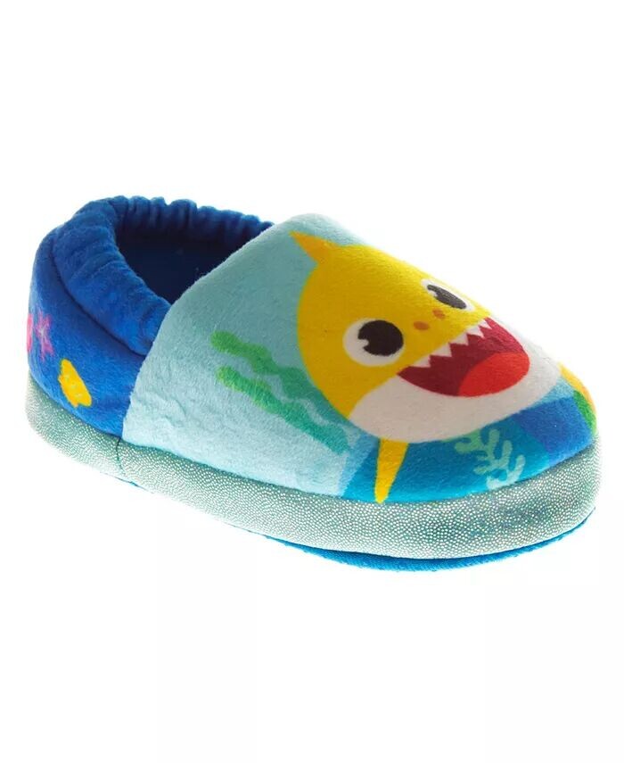 

Тапочки без шнуровки для мальчиков для малышей Baby Shark, синий
