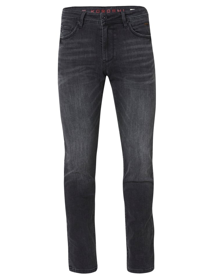 

Джинсы KOROSHI Regular fit stretch jeans., цвет SCHWARZER DENIM