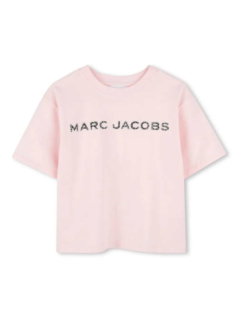 

Футболка с логотипом Marc Jacobs Kids, розовый