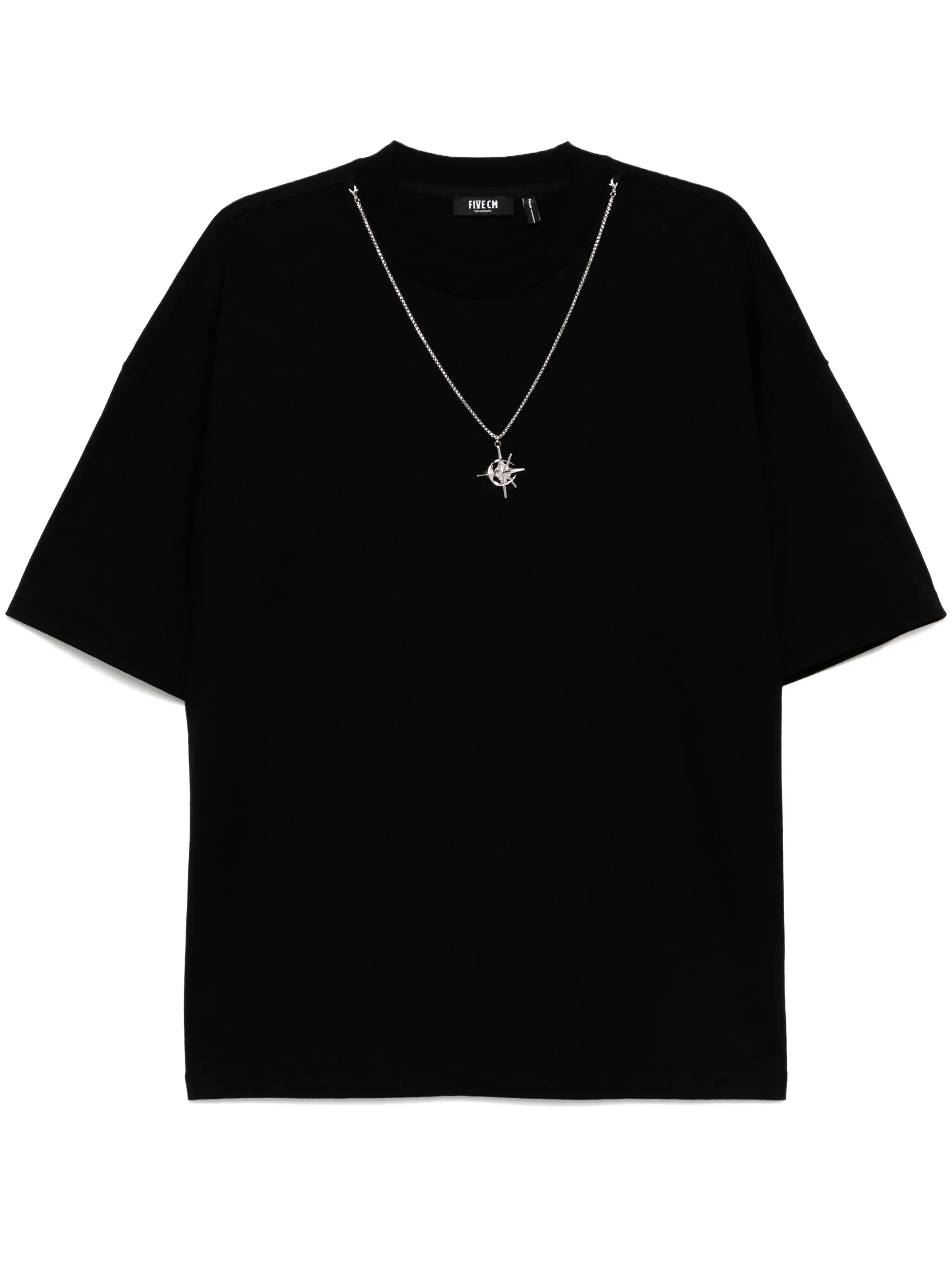 

Футболка с круглым вырезом Five Cm, черный