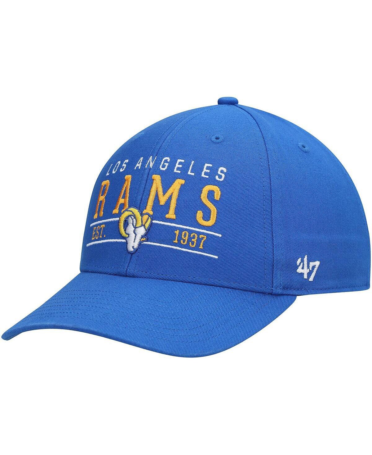 

Мужская регулируемая кепка Royal Los Angeles Rams Centerline MVP '47 '47 Brand