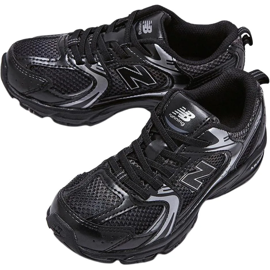 New Balance NB 530 Abrasion Resistant Low top детские кроссовки для бега Black — фото 4