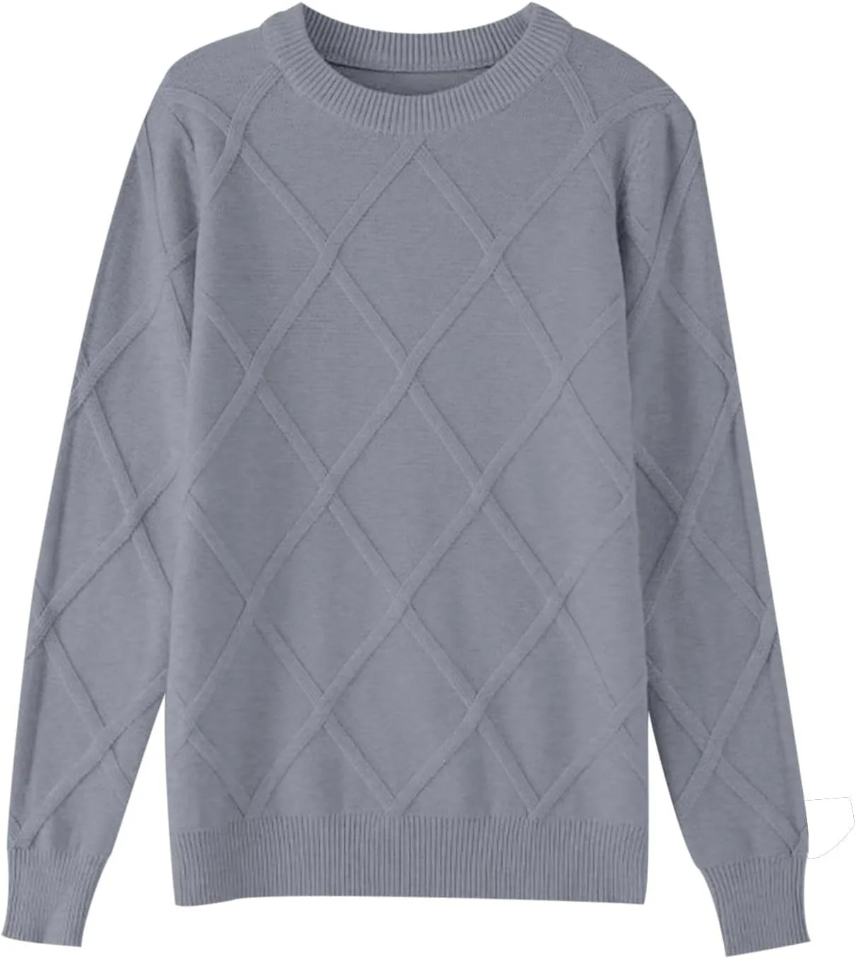 

Мужской свитер Y2K с крупной вязкой