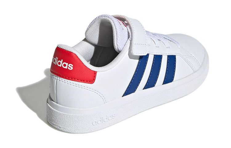 GRAND COURT Kids Скейтбординг Кроссовки Детские низкие белые/синие/красные Adidas Neo — фото 4