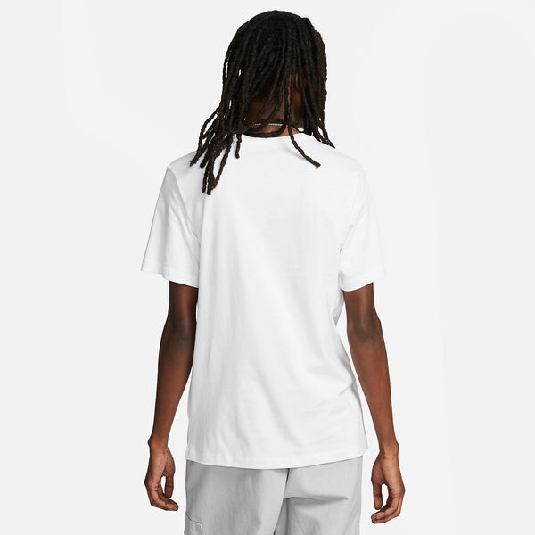 Футболка Nike Multi Stack Logo T-Shirt 'White', черный — фото 4