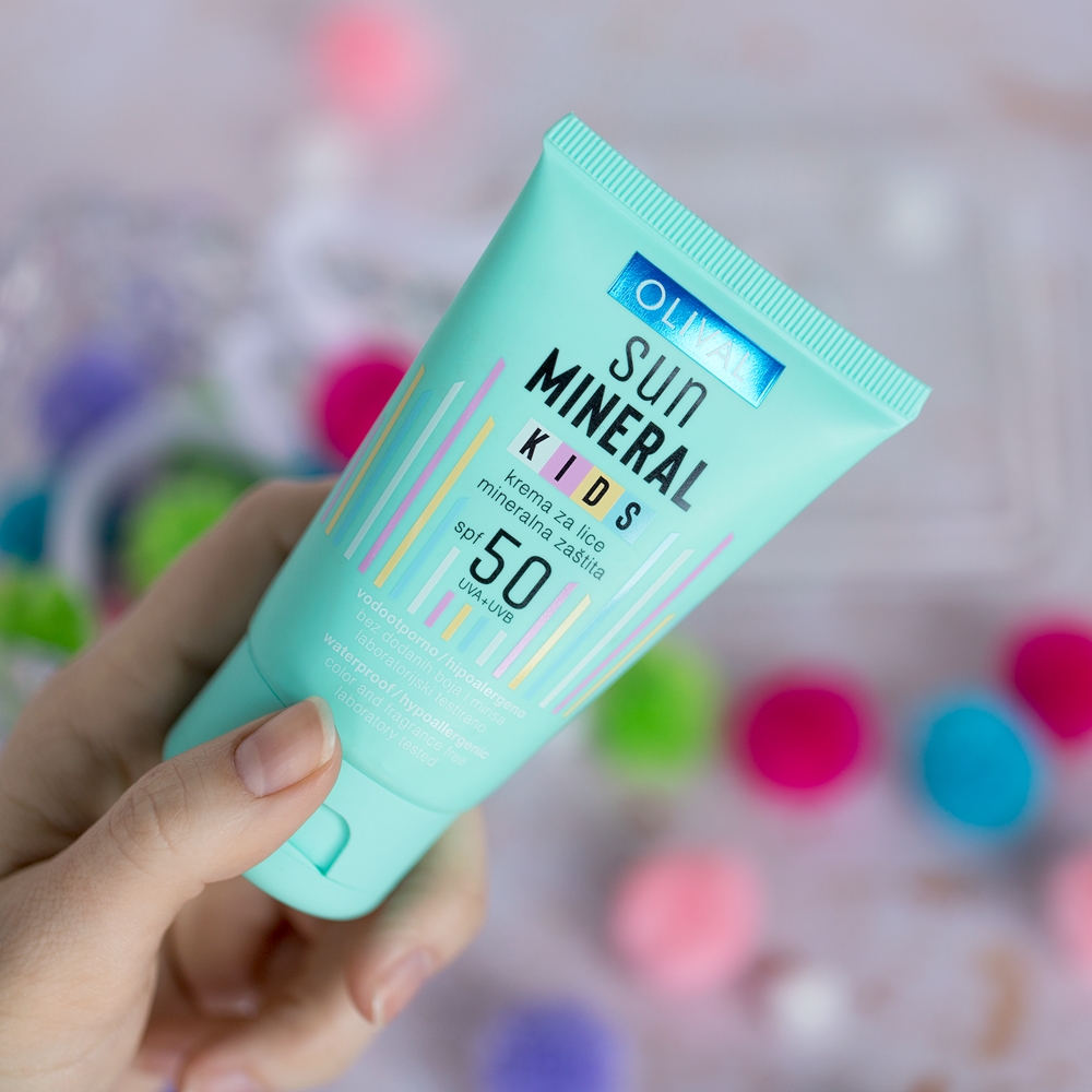 Солнцезащитный крем Sun Mineral Kids для лица и тела детей Olival, spf 50 50 мл — фото 2