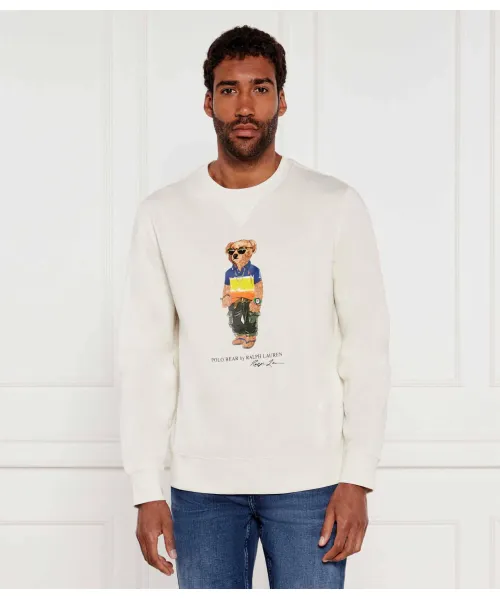 

Толстовка Relaxed fit Polo Ralph Lauren, белый