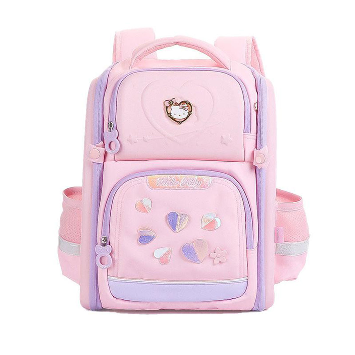 

Sanrio Полиэстеровый рюкзак для студентов Унисекс Розовый, Hello Kitty Pink