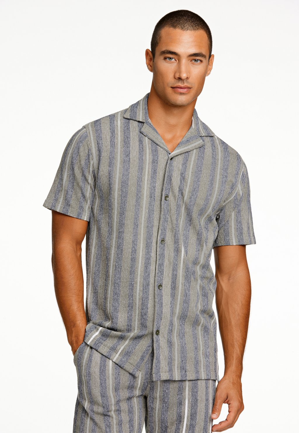 

Рубашка RESORT COLLAR Lindbergh, темно-зеленый