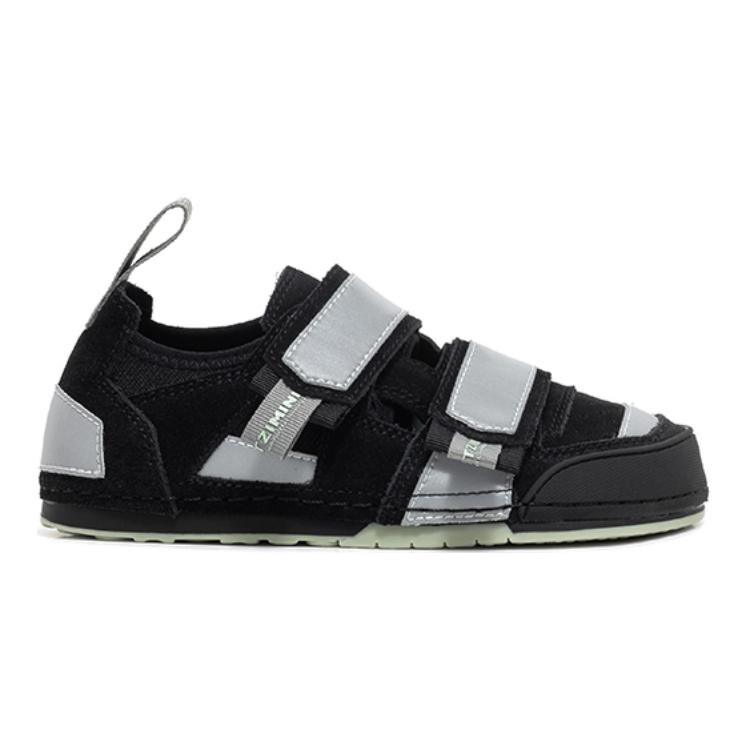 Детские кроссовки для скейтбординга GS Low-top Black Oetzi, черный — фото 2
