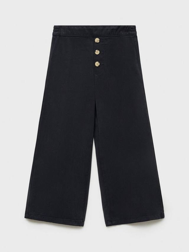 

Детские брюки Maggie с широкими штанинами Mango, Navy