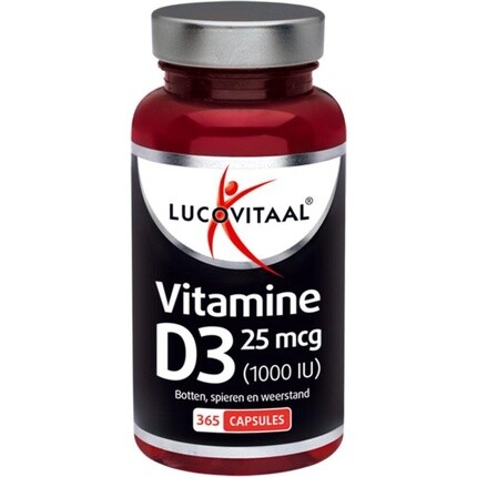 

Lucovitaal Витамин D3 25 мкг Добавка - 365 капсул