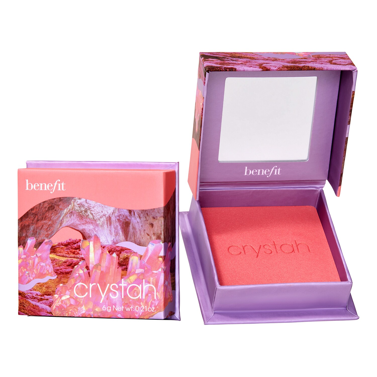 

Румяна клубнично-розового цвета Crystah Benefit Cosmetics, Full Size (6 g)