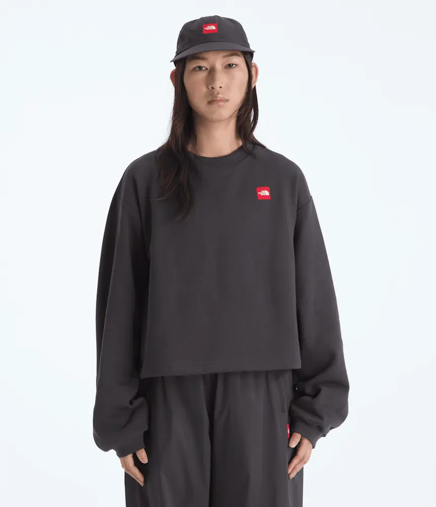 

Женская толстовка TNF Red Box Crew The North Face, Obsidian