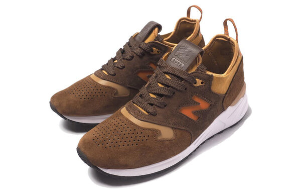 Кроссовки x j.crew 999 canyon road pack New Balance, коричневый — фото 2