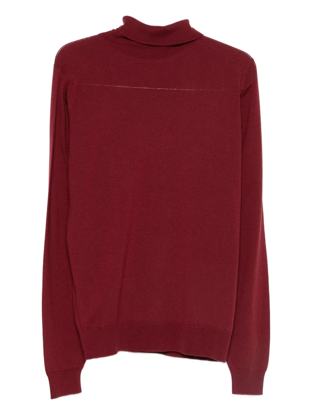 

Свитер Connell с высоким воротником John Smedley, красный