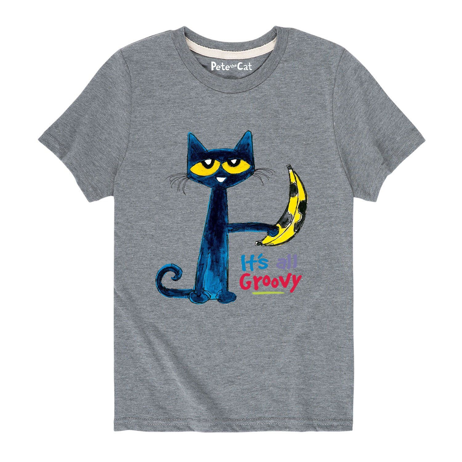 

Футболка с рисунком банана для мальчиков 8–20 лет Pete The Cat Licensed Character