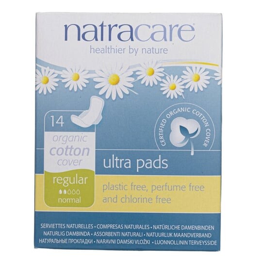 

Гигиенические прокладки Ultra Regular, 14 шт. Natracare