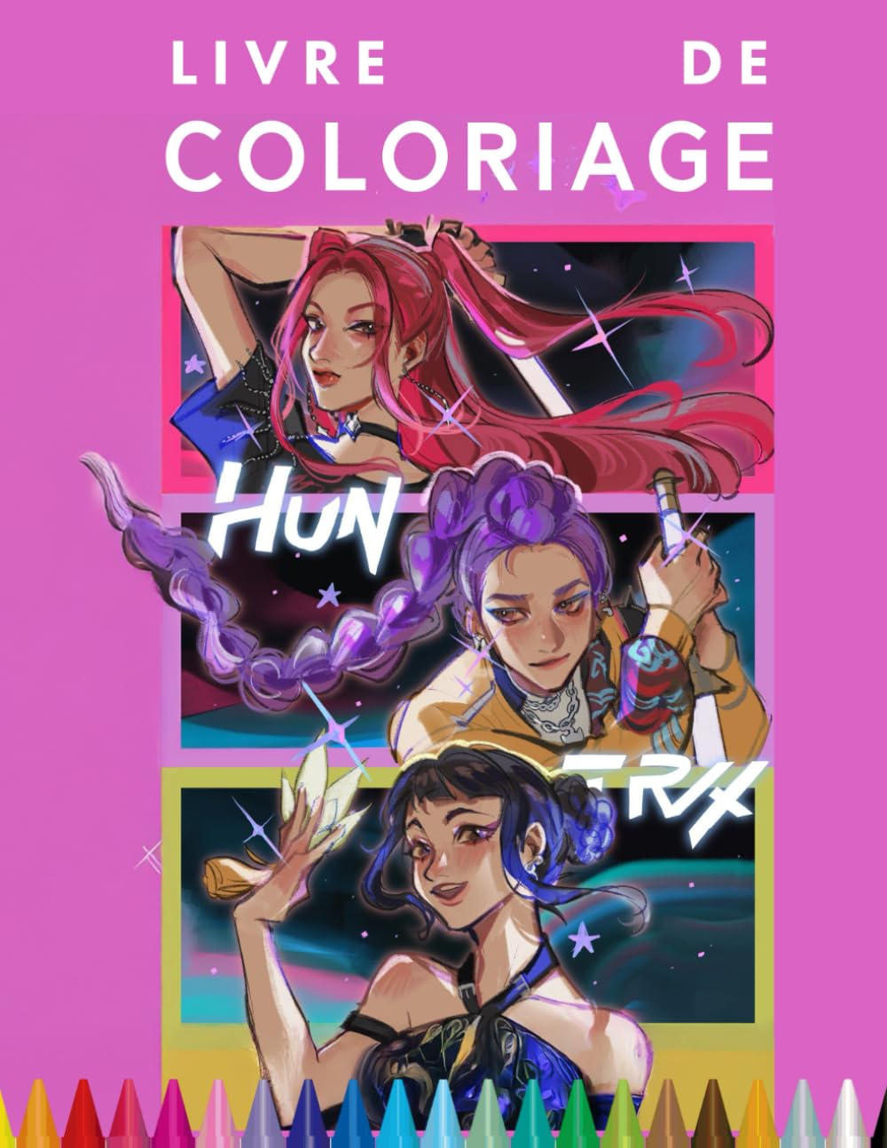 

Livʀe de Coloʀiage: Coloriage demon manga | Fantasy pour fans de K-pop (Independently published)