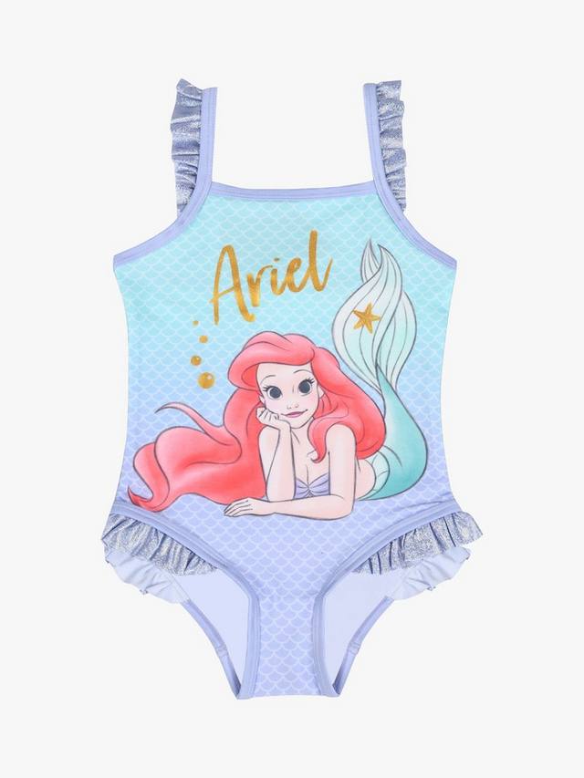 

Детский купальник disney ariel Brand Threads, синий/разноцветный