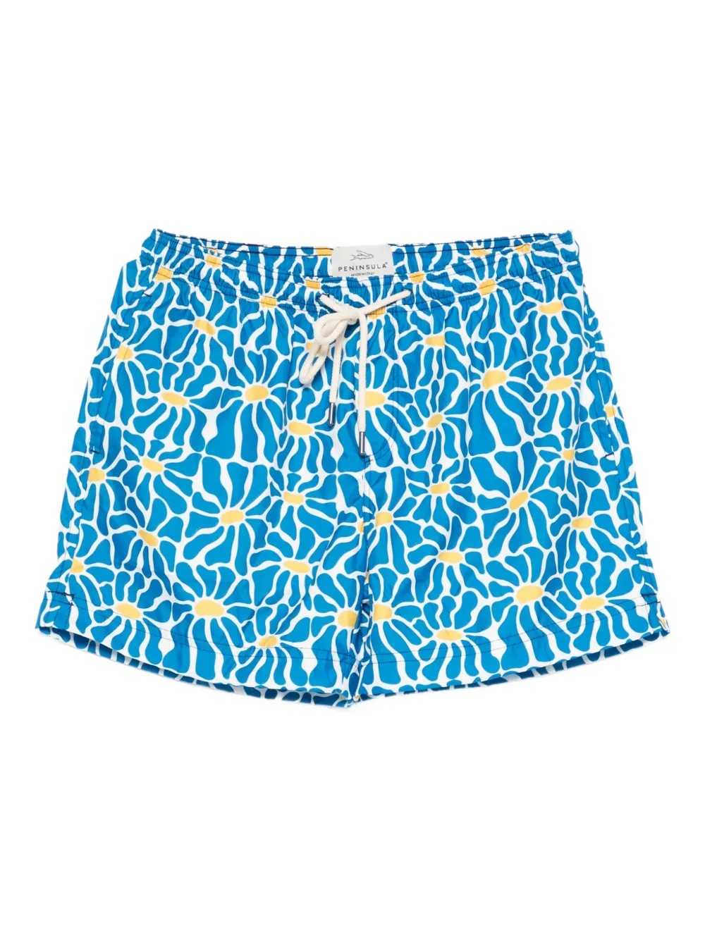 

Плавки-шорты с цветочным принтом PENINSULA SWIMWEAR, синий
