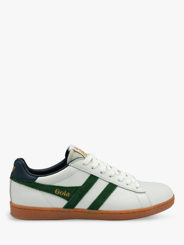 

Кожаные кроссовки classics equipe ii Gola, цвет White/Green/Navy