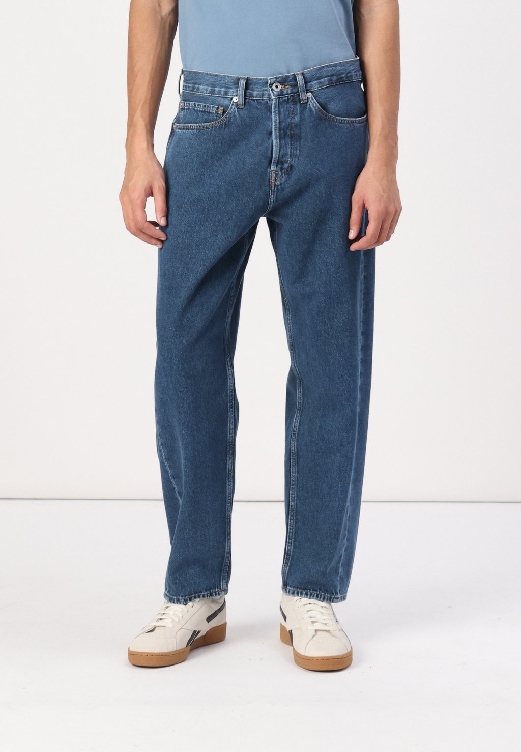

Джинсы свободного кроя BARREL Pepe Jeans, синий деним