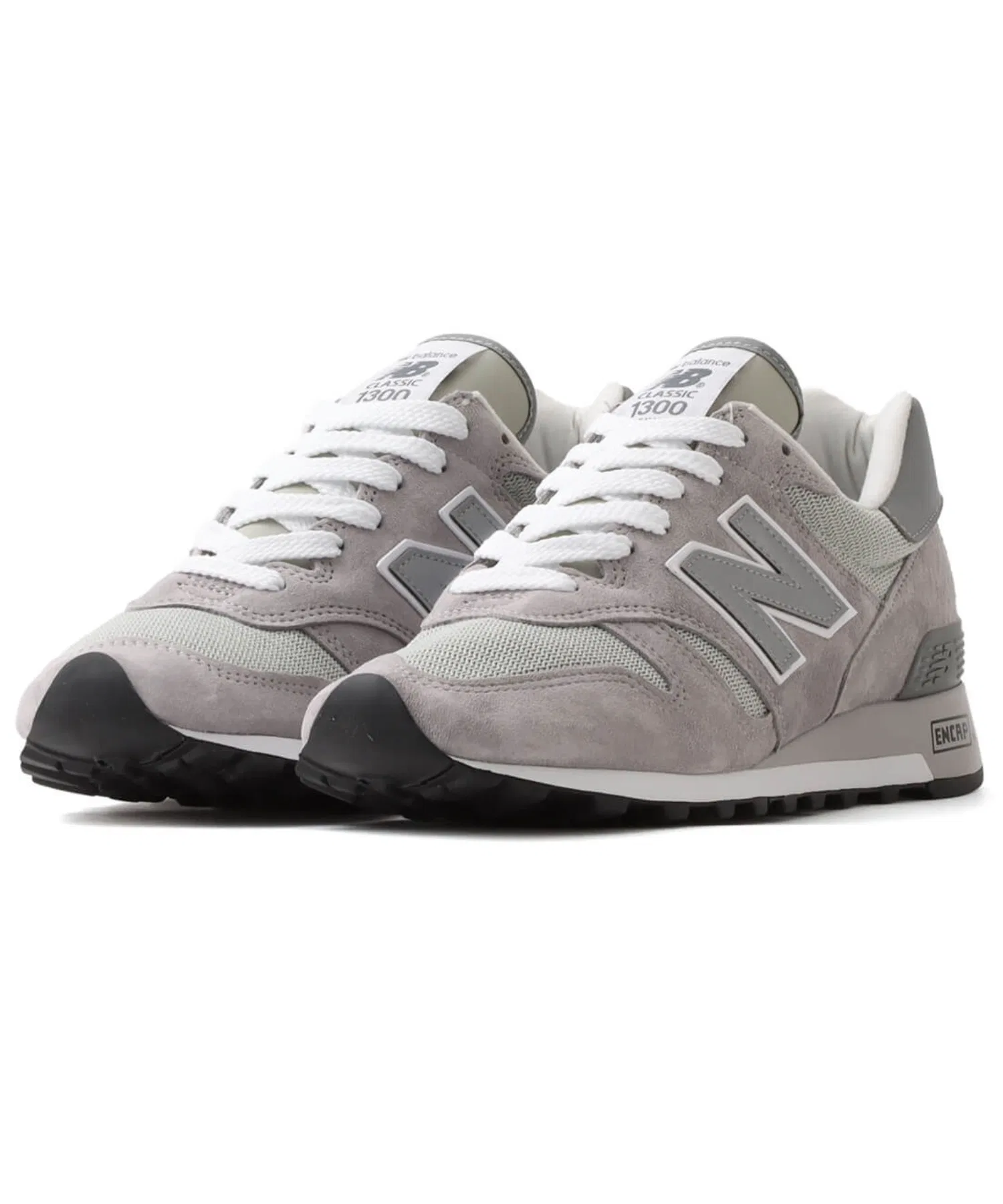 Унисекс кроссовки из замши и сетки U1300GY New Balance серые