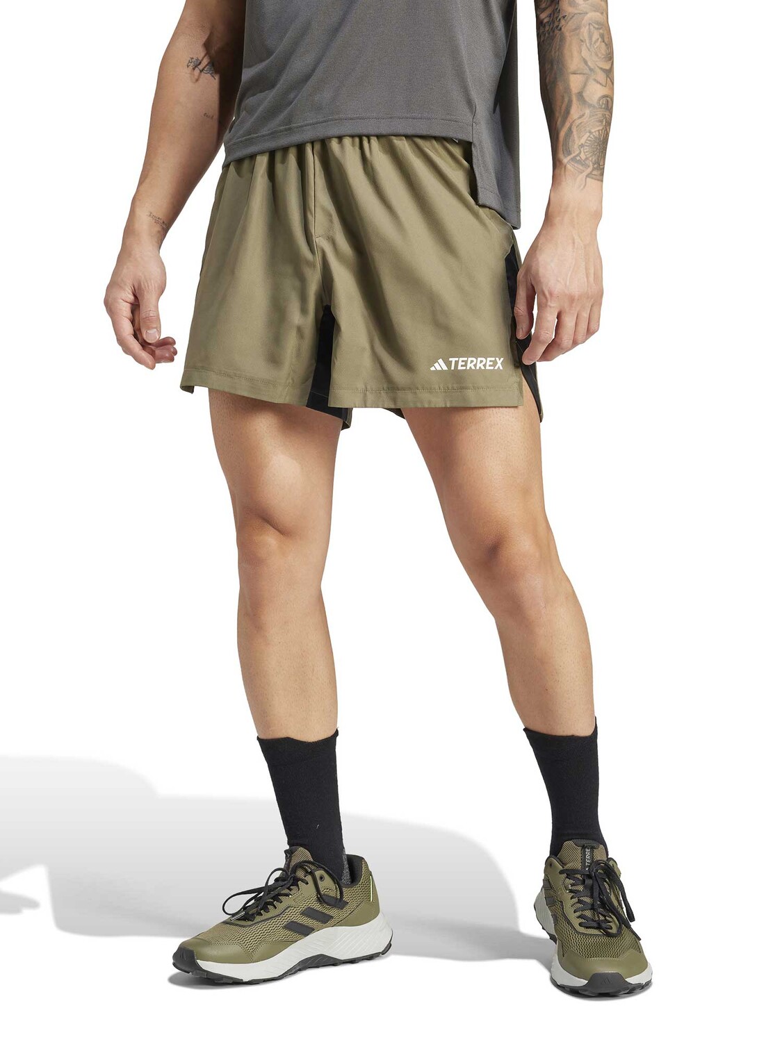 

Шорты Adidas Performance Terrex Multi Trail Running Shorts, зеленый