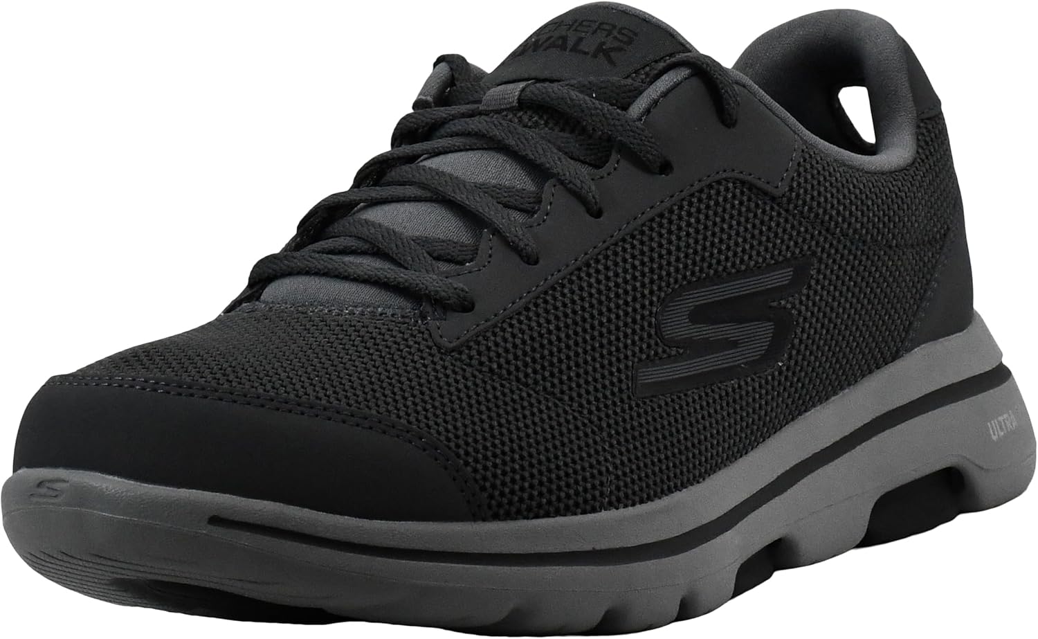 

Мужские кроссовки Skechers Gowalk 5 цвета демитассе, черный/угольный