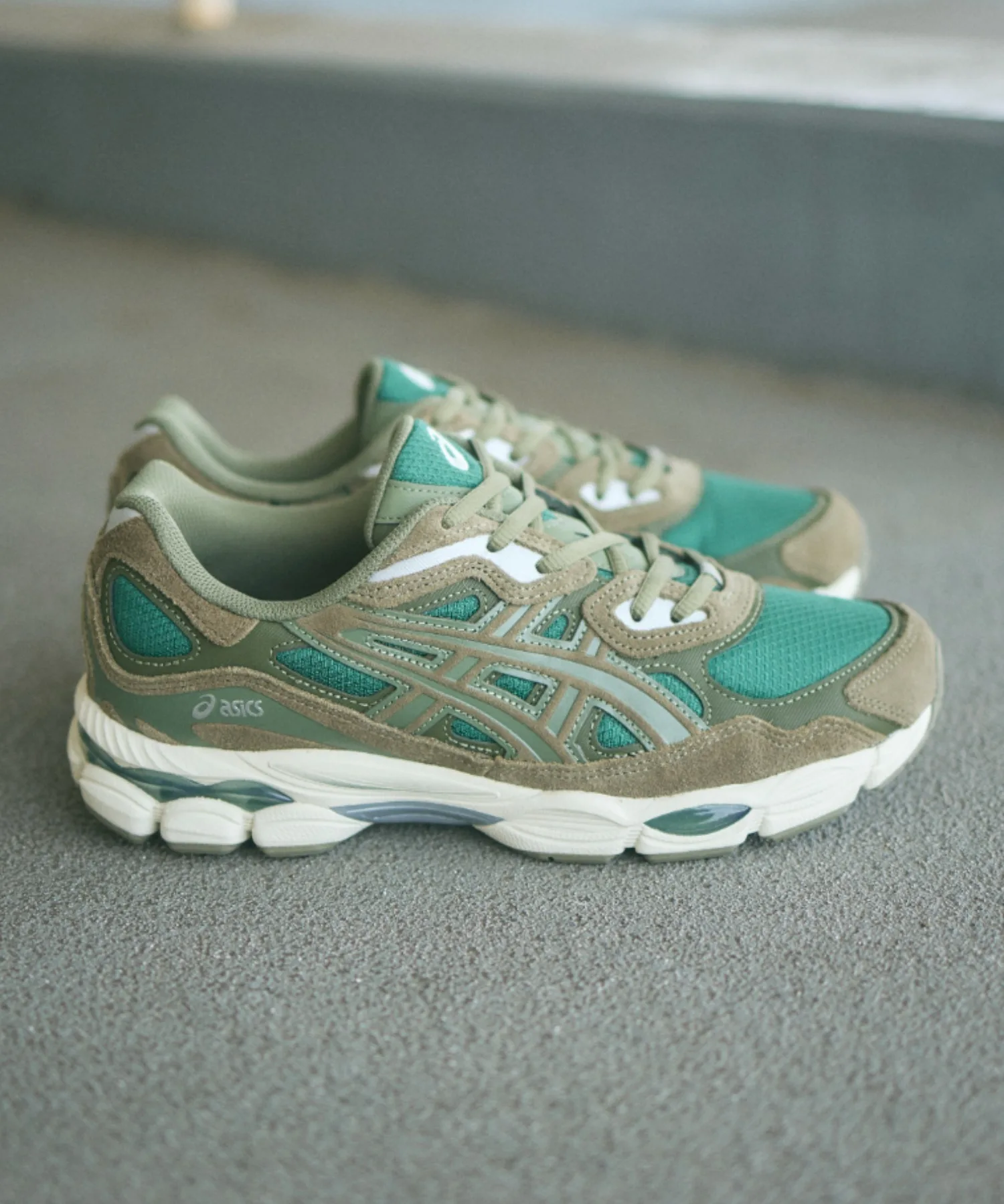 Кроссовки GEL-NYC ASICS для мужчин и женщин камуфляжные — фото 2