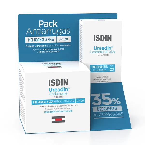 

Антивозрастной крем для глаз и контура Ureadin Pack Antiarrugas Isdin, 1 UD